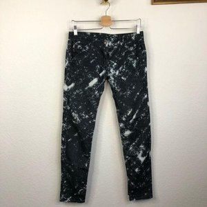 Sandro Rescue Tie Dye Acid Dip Corduroy Jeans